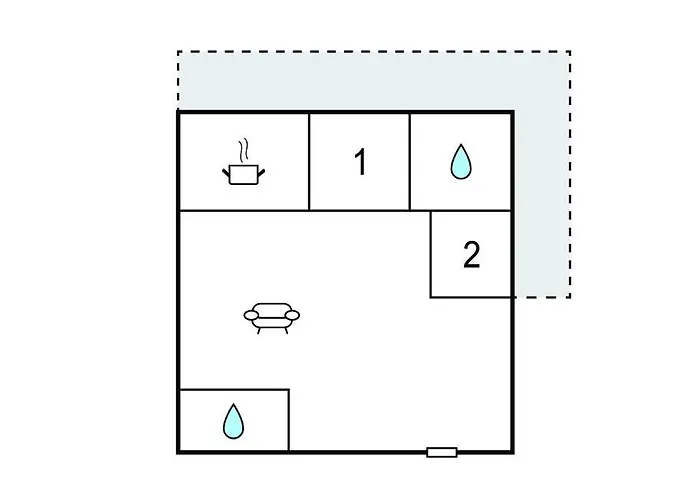 公寓 2 Bedroom Stunning In